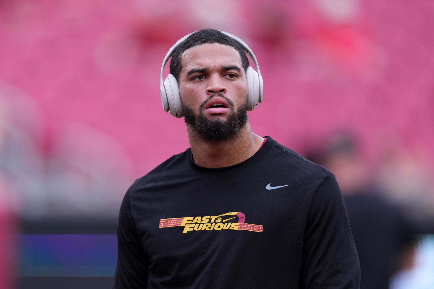 Caleb Williams' next step with the pre-draft ritual is making a visit to Halas Hall.